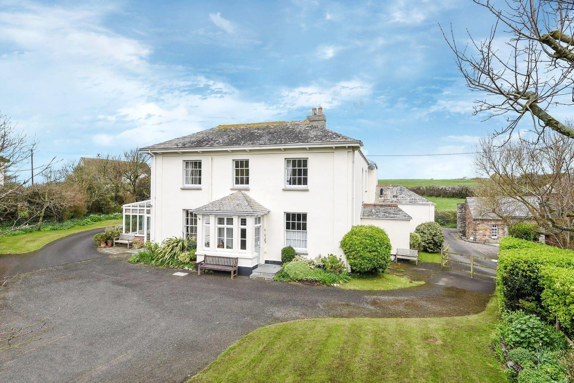 The Old Parsonage Bed and Breakfast Boscastle Esterno foto